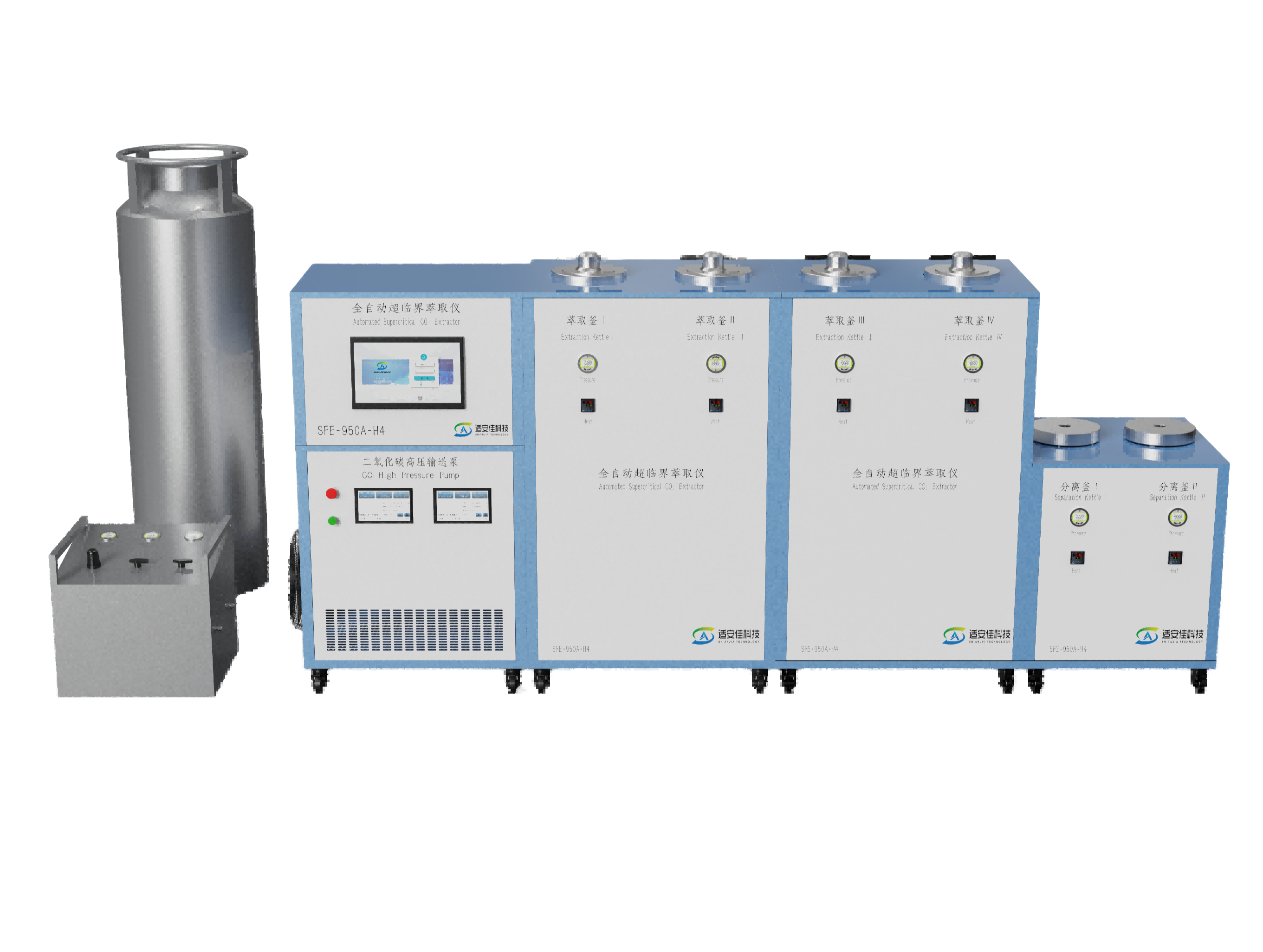 超臨界干燥儀多釜聯用- SCD-550MH系列